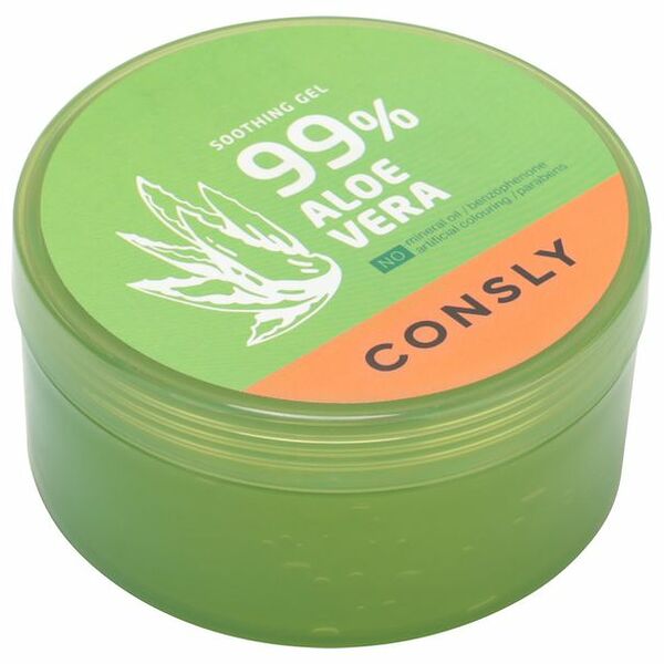 Гель для лица и тела с экстрактом алоэ вера успокаивающий Consly 300 мл