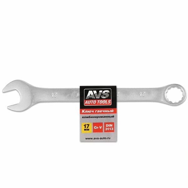 Ключ гаечный комбинированный (17 мм) AVS K30017