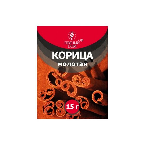 Корица молотая ПРЯНЫЙ ДОМ вес 15г.
