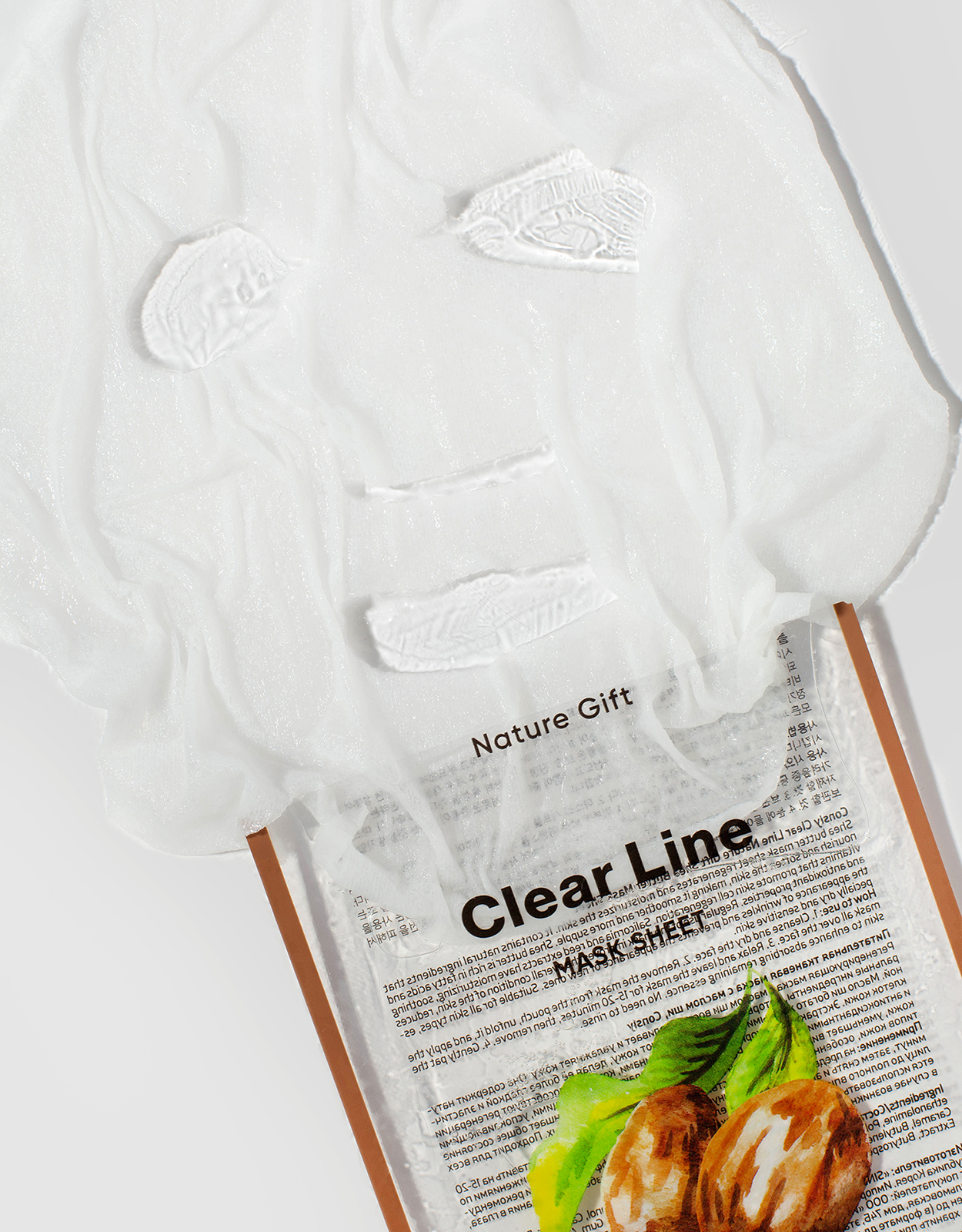 

Питательная тканевая маска Consly Nature Gift Clear Line Shea Butter 25 мл