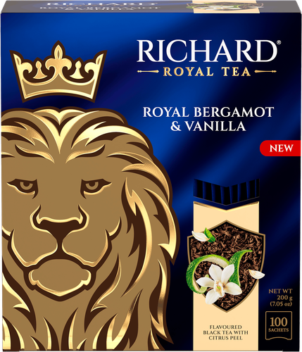 

Чай черный Richard Royal Bergamot&Vanilla 100 шт. х 2 г