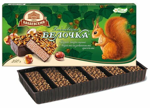 Торт Бабаевский Бабаевская Белочка 250 г
