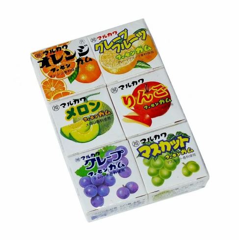 

Набор жевательных резинок Marukawa 6 вкусов 32.4 г