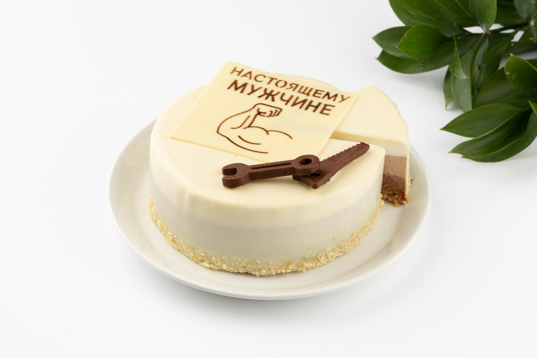 

Торт ВкусВилл Настоящему мужчине муссовый шоколадный микс 520 г