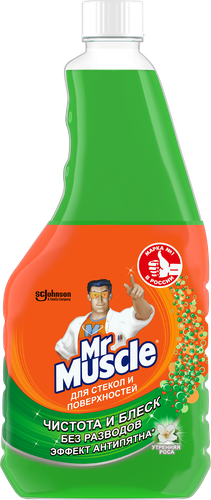 

Средство для стекол и поверхностей Mr.Muscle Утренняя роса 530 мл
