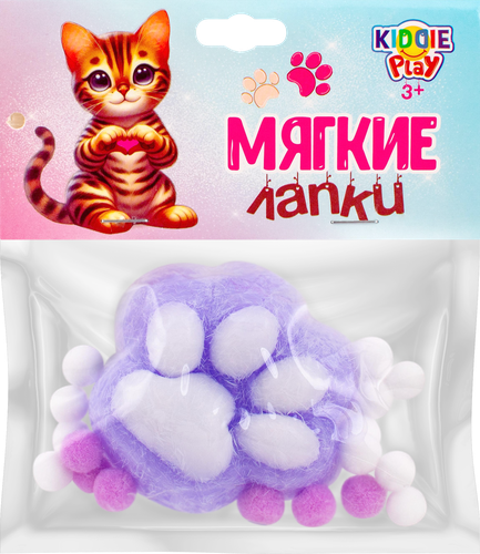 

Игрушка Kiddie Play Сквиш-лапка антистресс цвет в ассортименте