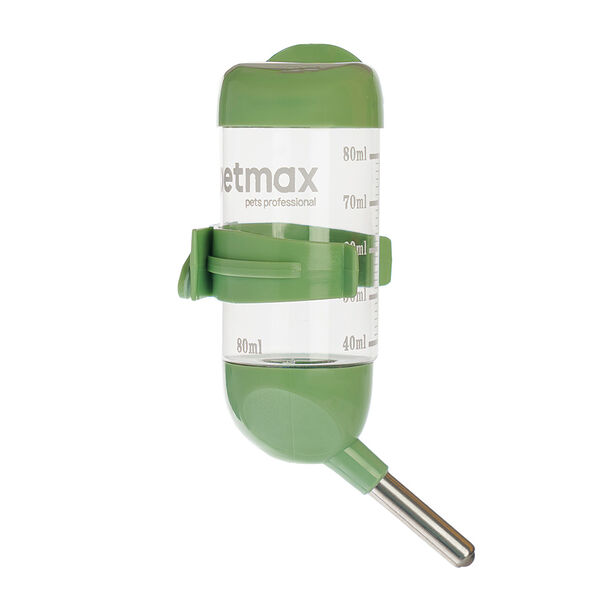 Поилка для грызунов Petmax зеленая 80 мл 