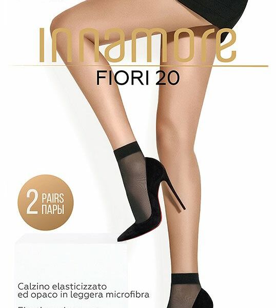 Носки женские Innamore Fiori 20 den Miele one size