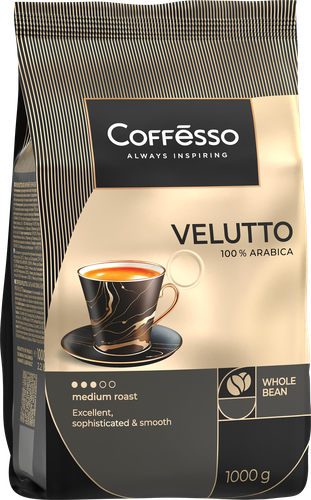 

Кофе Coffesso Velutto в зернах 1 кг