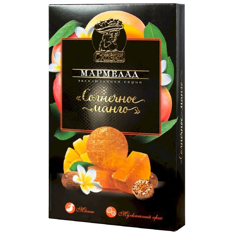

Мармелад Мармеладная сказка Солнечное манго желейный формовой 170 г