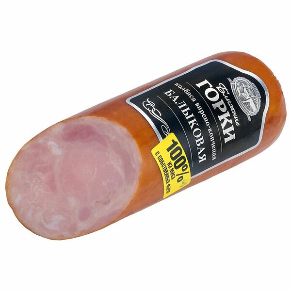 Колбаса Ближние Горки балыковая варено-копченая 300 г