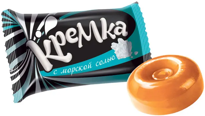 

Карамель Кремка морская соль КДВ вес