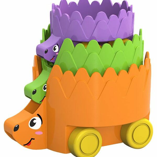 Набор игрушек на колёсах Ёжики ТМ Нордпласт