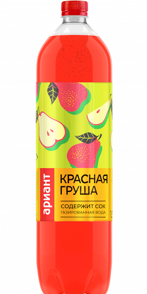 Напиток Ариант Красная груша сильногазированный 1.5 л