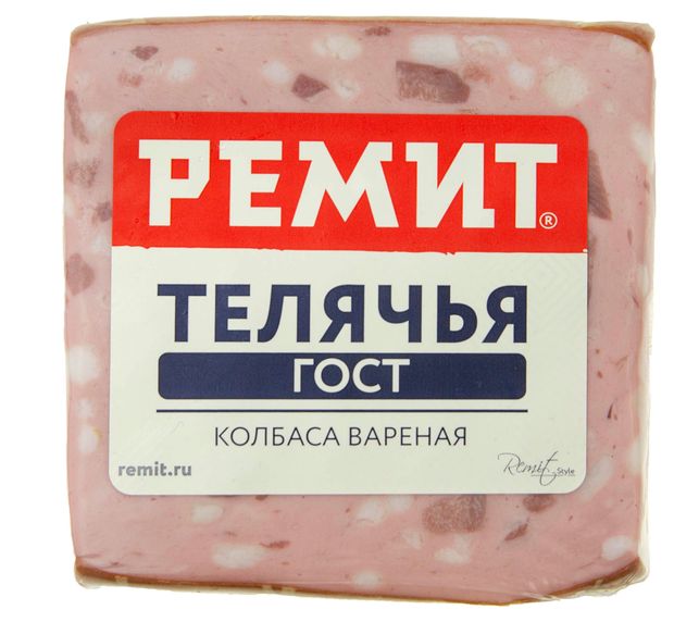 

Колбаса вареная Ремит Телячья 400 г