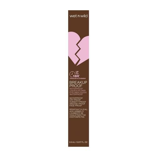 Подводка-фломастер для глаз Wet N Wild Breakup proof Brown 0.5 мл