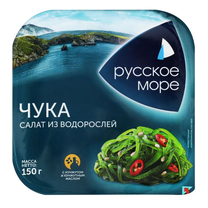 

Салат из морских водорослей Русское море Чука 150 г