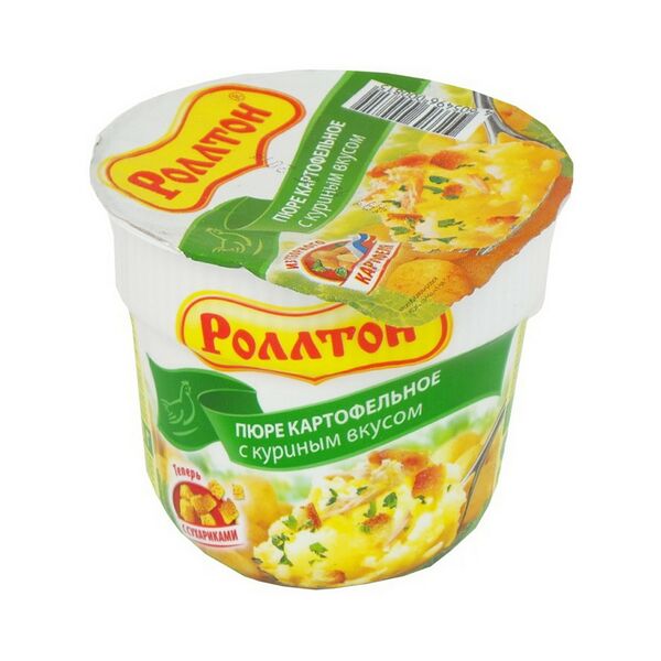 Пюре картоф. Роллтон со слив. вкусом 40г
