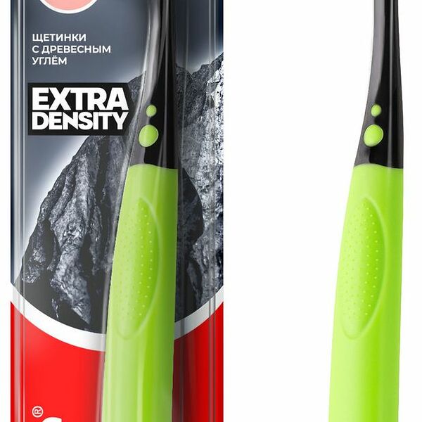 Зубная щетка Colgate Extra Density средняя жесткость, цвет в ассортименте