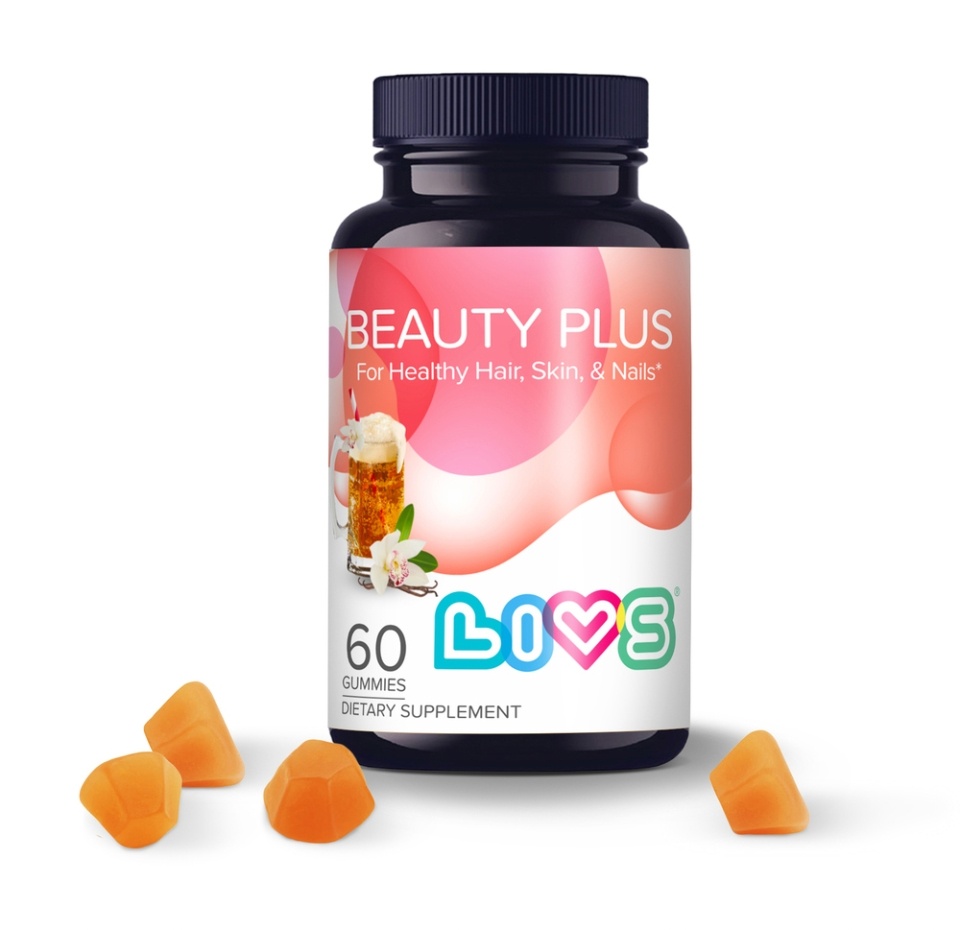 

LIVS Beauty Plus пастилки жевательные крем-сода 60 шт