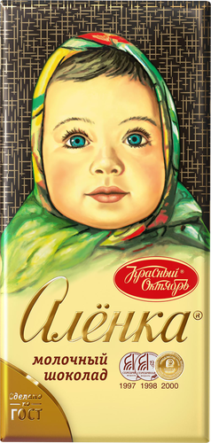 

Шоколад Алёнка молочный 75 г