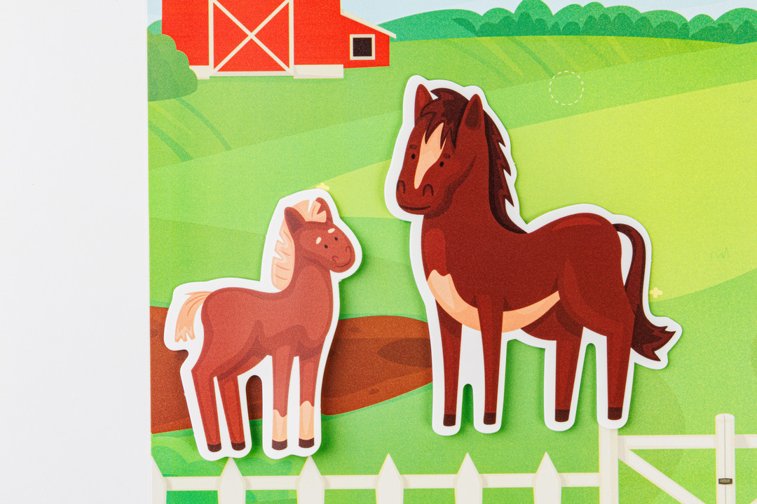 

Игра развивающая на липучках Десятое королевство Мама и Малыш