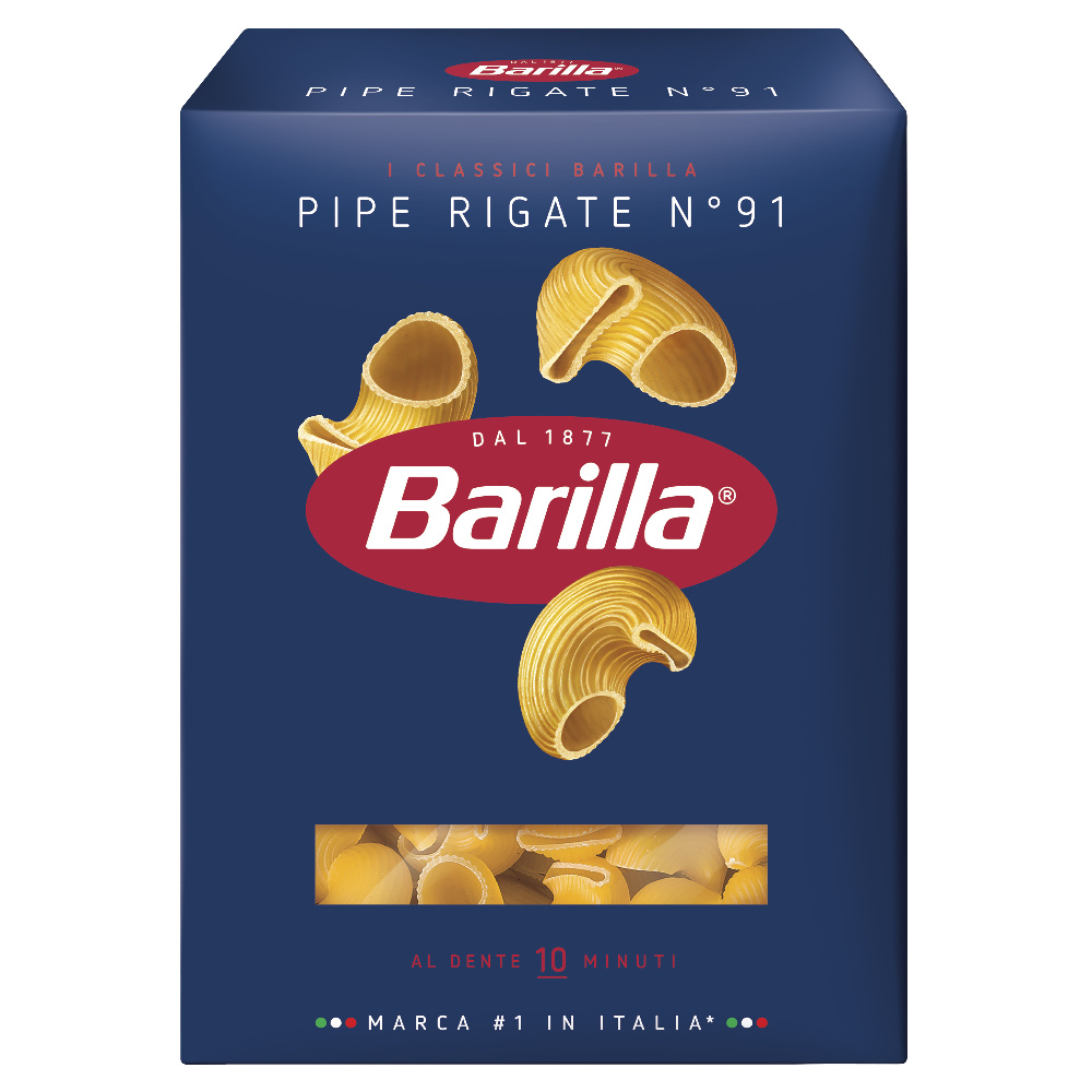

Макаронные изделия Barilla Pipe Rigate №91 450 г