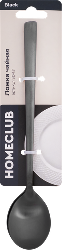 

Набор ложек чайных Homeclub Matt Black нержавеющая сталь 2 шт.