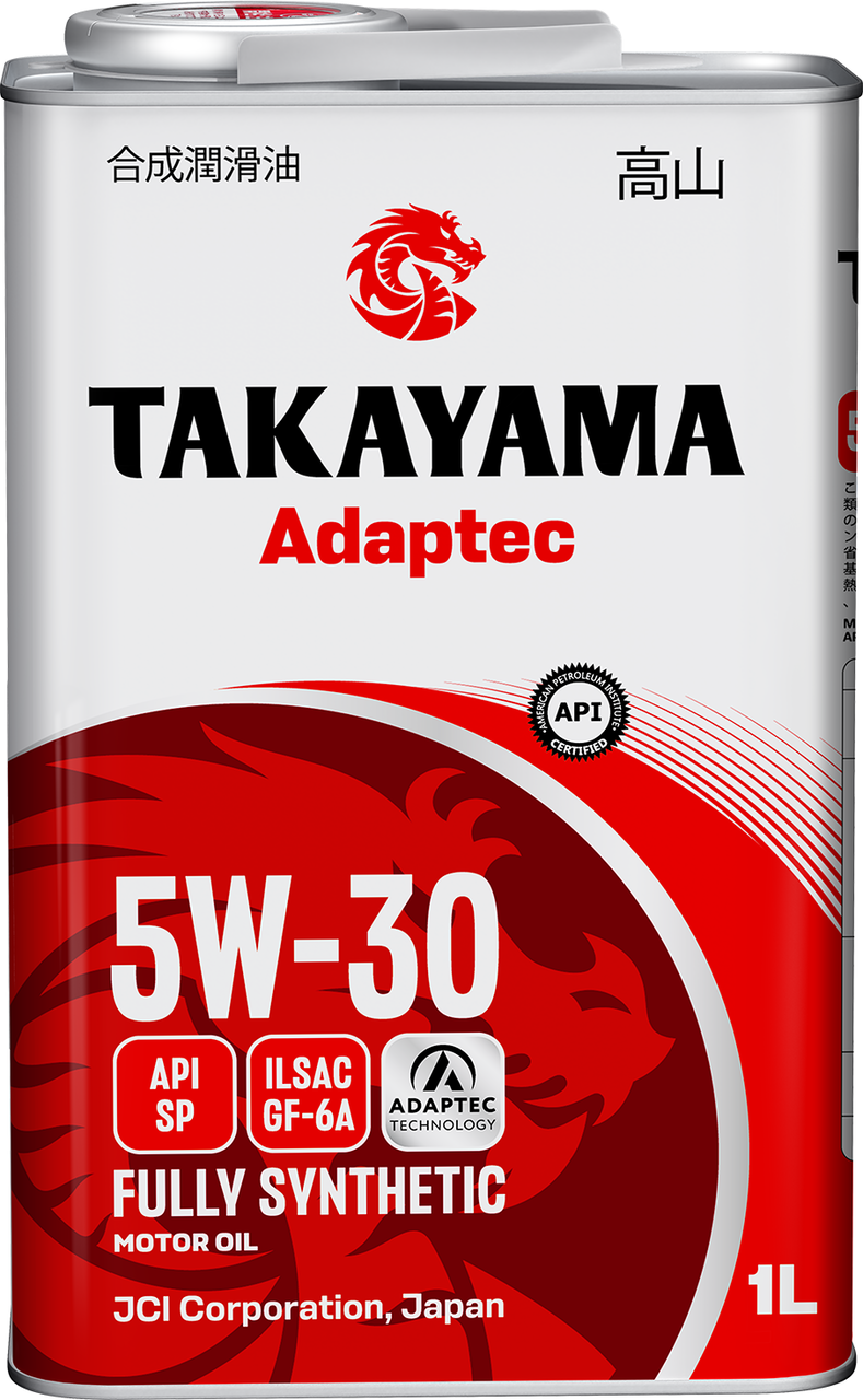 

Масло моторное Takayama Adaptec GF-6A SP 5W-30 1 л