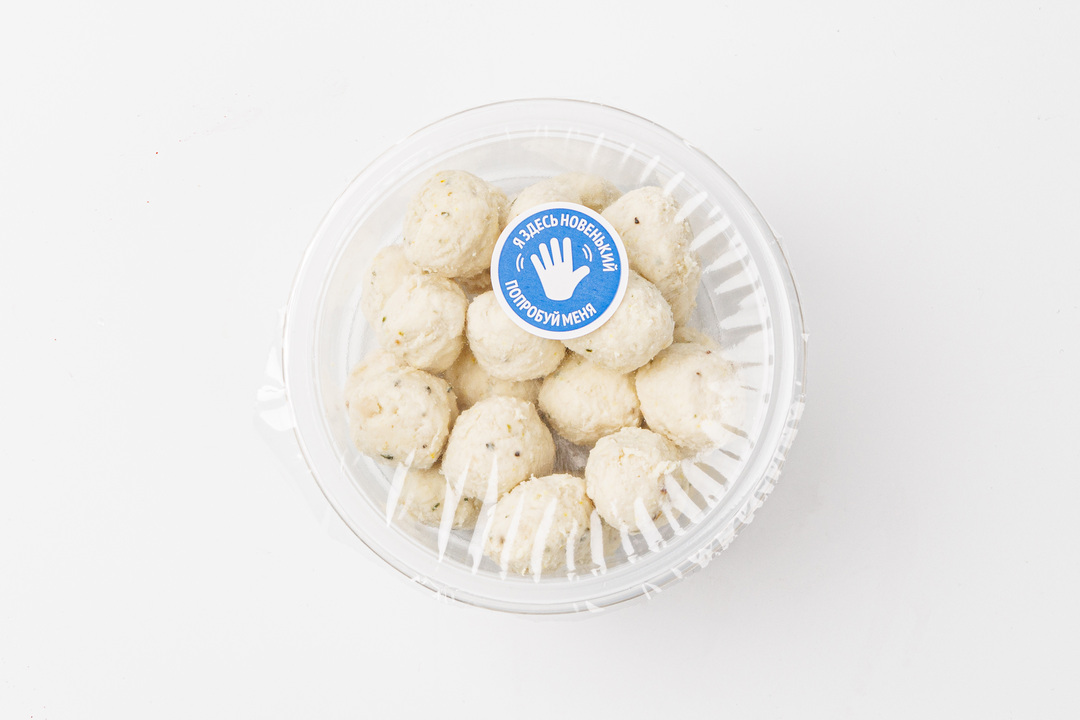 

Фрикадели ВкусВилл из индейки и курицы сливочно-пряные вареные 150 г