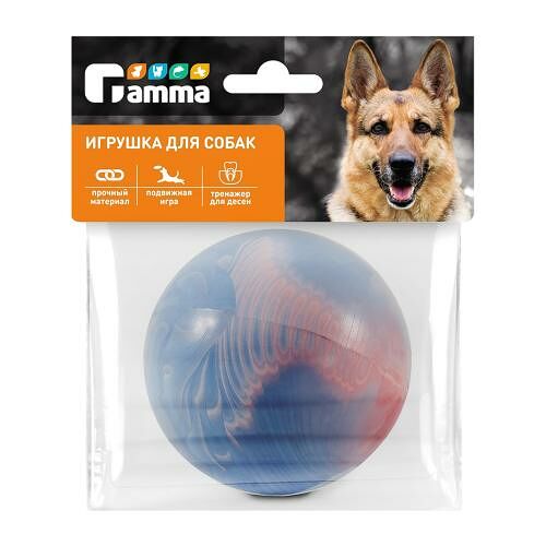 Игрушка для собак Гамма Мяч литой 45-50 мм 1 шт. в ассортименте