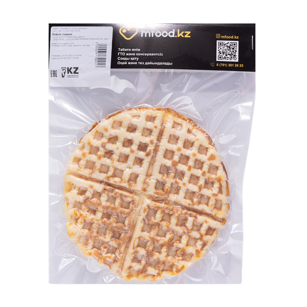 Вафля Mfood.kz круглая сладкая 100 г