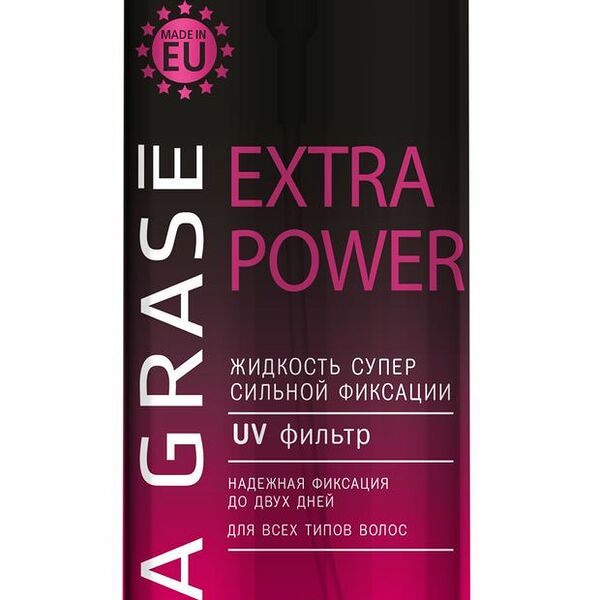 Жидкость для укладки волос La Grase Extra Power мегафиксация, 150 мл