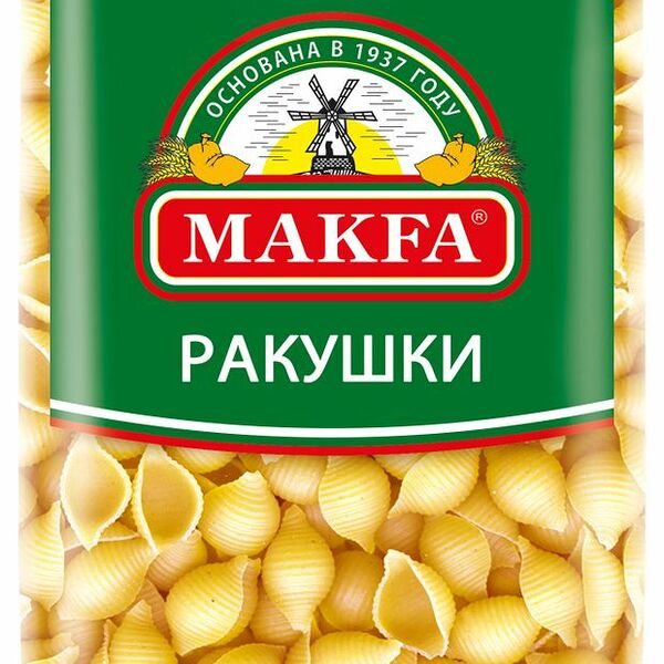 Макароны Makfa Ракушки 450 г