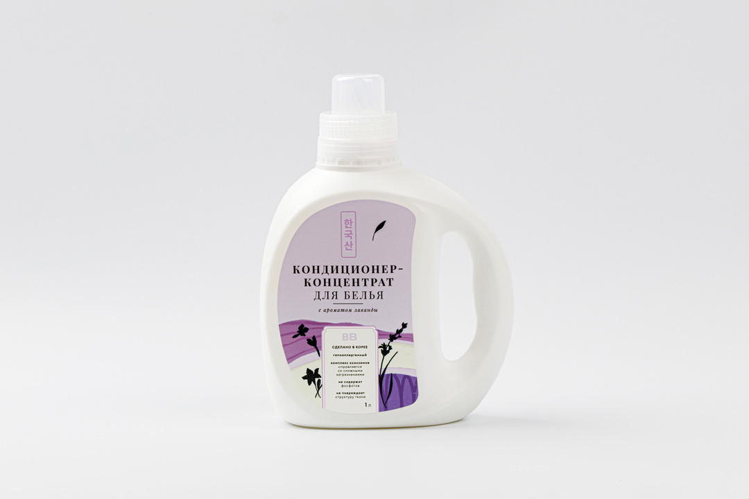 

Кондиционер-концентрат ВкусВилл для белья с ароматом лаванды 1 л