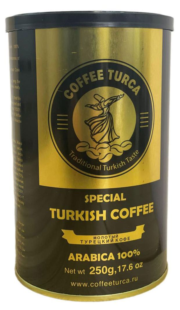 

Кофе молотый Coffee Turca Special Turkish Coffee, 250 г