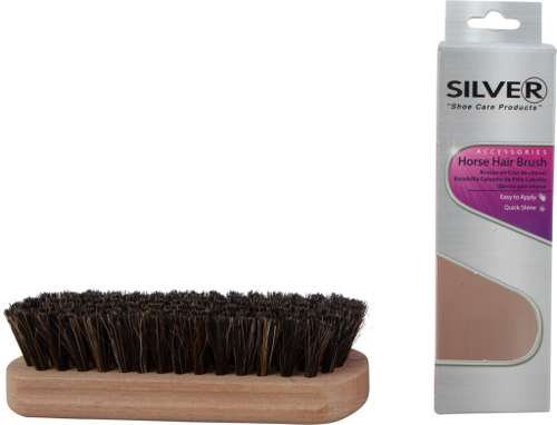 

Щетка для обуви Silver деревянная с натуральным ворсом