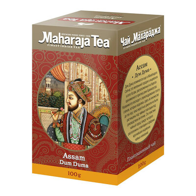 Чай черный Maharaja Чай Ассам Дум Дума (Tea Assam Dum Duma) 100 г
