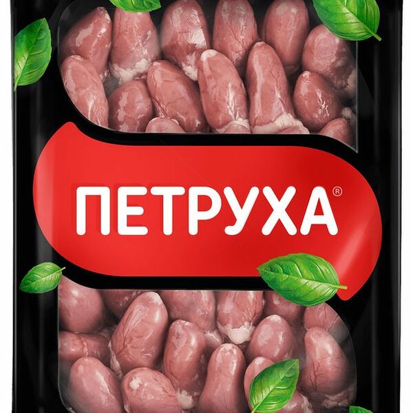 Сердце цыплят-бройлеров охлажденные Петруха 450г