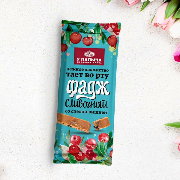 Фадж сливочный со спелой вишней 400 г