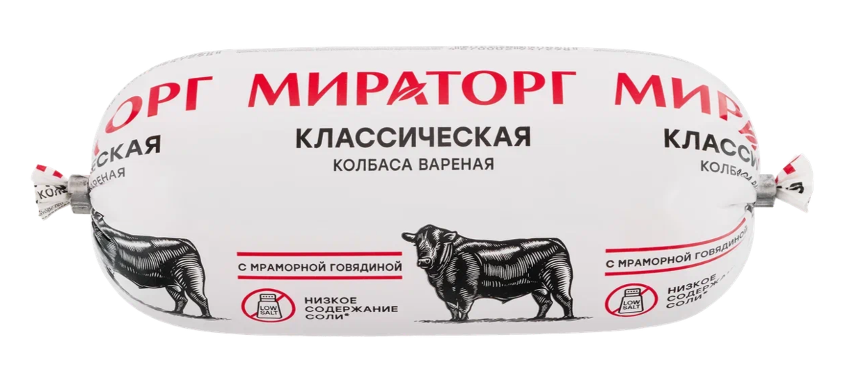 

Колбаса варёная Классическая Мираторг 470 г