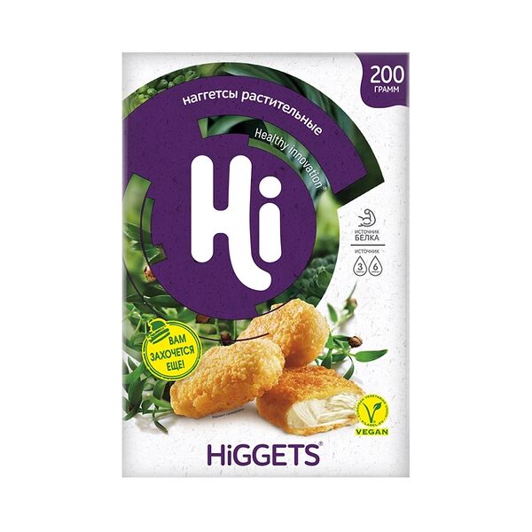Наггетсы Hi растительные замороженные, 200 г