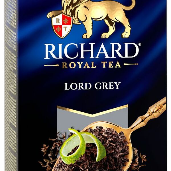 Чай черный Richard Royal Tea Lord Grey бергамот и лимон 25 шт х 2 г