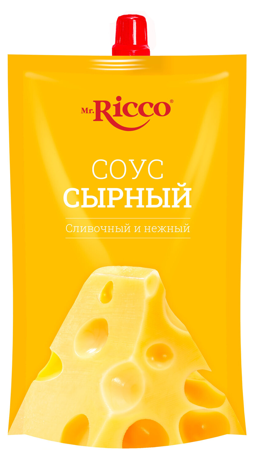 

Соус Mr.Ricco сырный 210 г