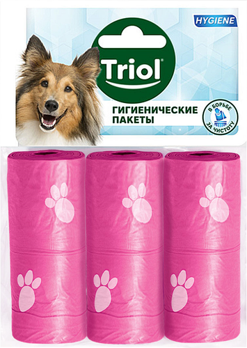 

Сменные гигиенические пакеты Triol 3 шт. дизайн в ассортименте