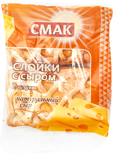 

Слойка Смак с сыром 2 шт. 180 г