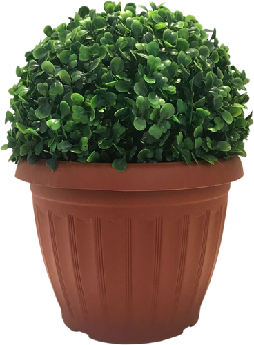 

Светильник Giardino Club Куст в горшке на солнечной батарее 10LED d 22 см