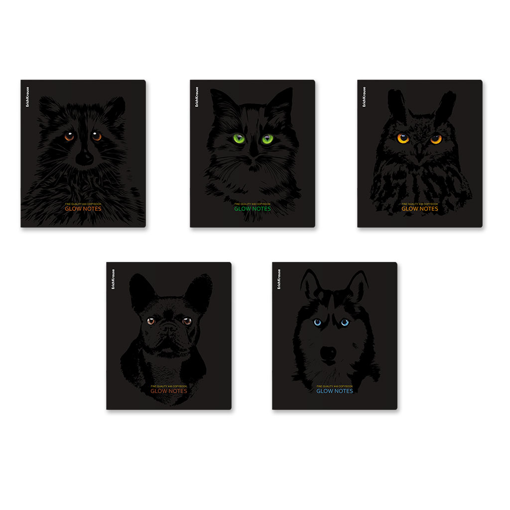 

Тетрадь ErichKrause общая ученическая софт-тач клетка 48 листов 1 шт., дизайн в ассортименте