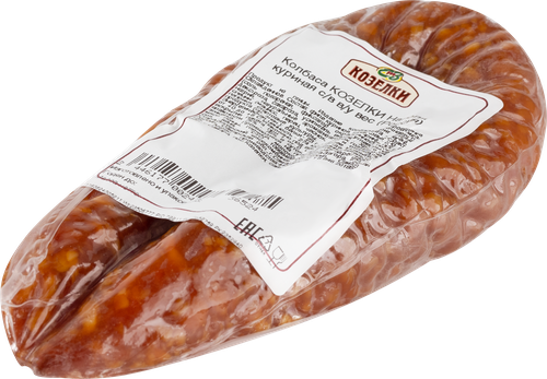 

Колбаса сыровяленая Козелки Наполи куриная вес