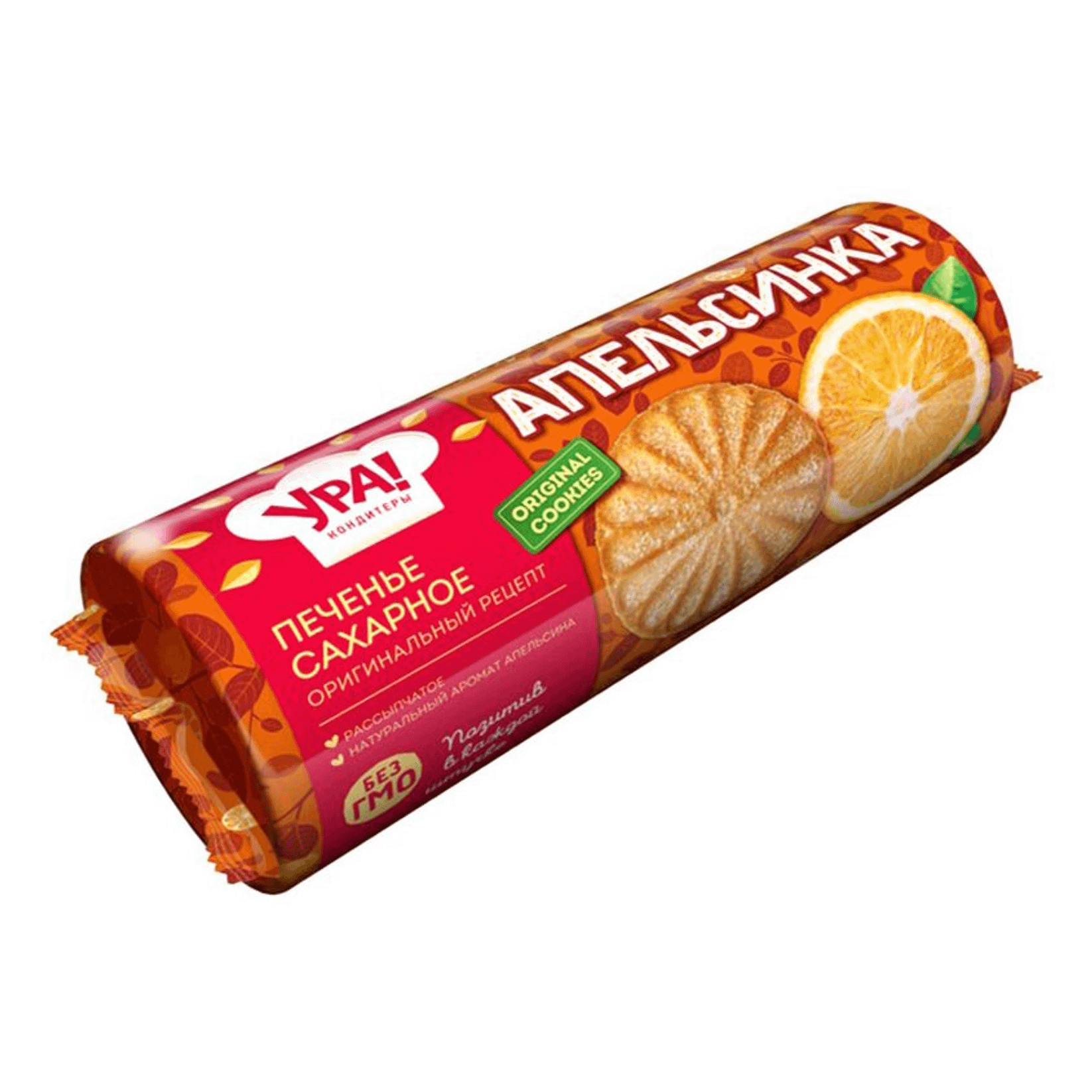 

Печенье Ура! Кондитеры сахарная апельсинка